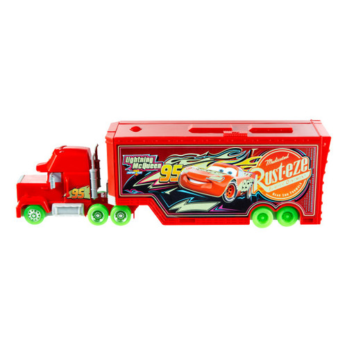 Disney Pixar Cars Glow Racers Transforming Mack Playset, 2-in-1 Glow-in-the-Dark HPX76 3+