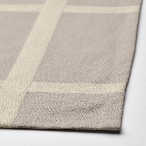 NISSÖGA Tablecloth, grey, 145x240 cm