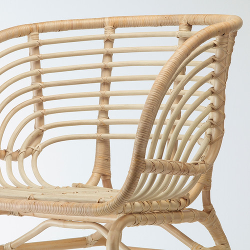 BUSKBO Armchair, rattan