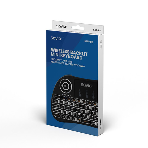 Savio Wireless Mini-keyboard KW-02