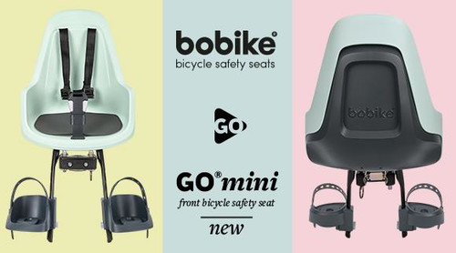 Bobike Front Bicycle Seat GO MINI, marshmallow mint