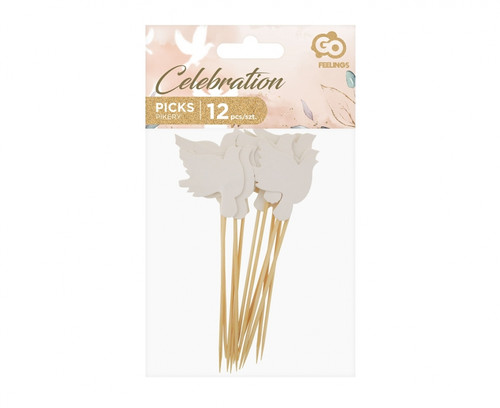 Celebration Picks Dove 12pcs