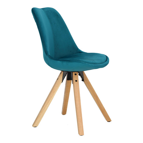 Chair Dima, green/wood