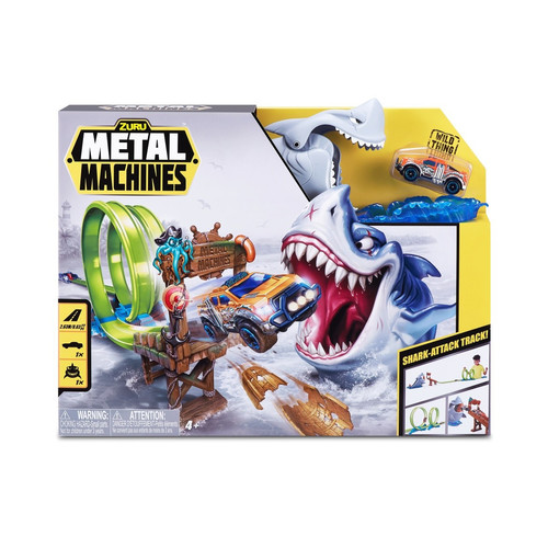 ZURU Metal Machines Shark Attack Track 4+