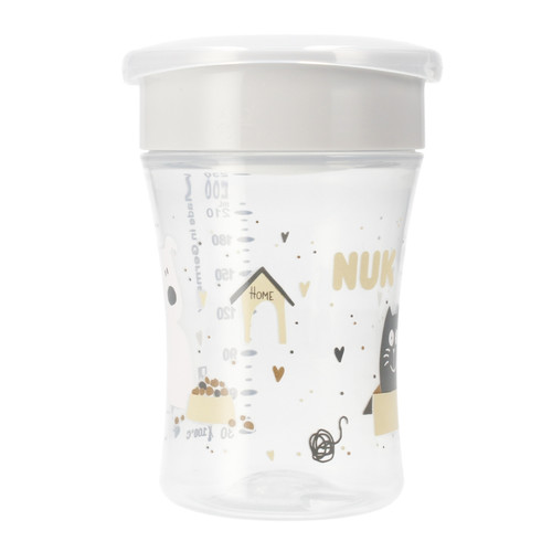 NUK Magic Cup 230ml 8m+, grey