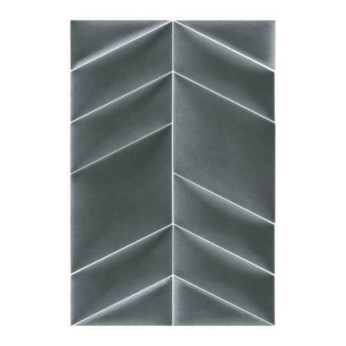 Upholstered Wall Panel Triangle Stegu Mollis 15x30cm 2pcs R, dark grey