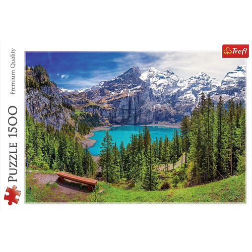 Trefl Jigsaw Puzzle Oeschinen Lake 1500pcs 8+