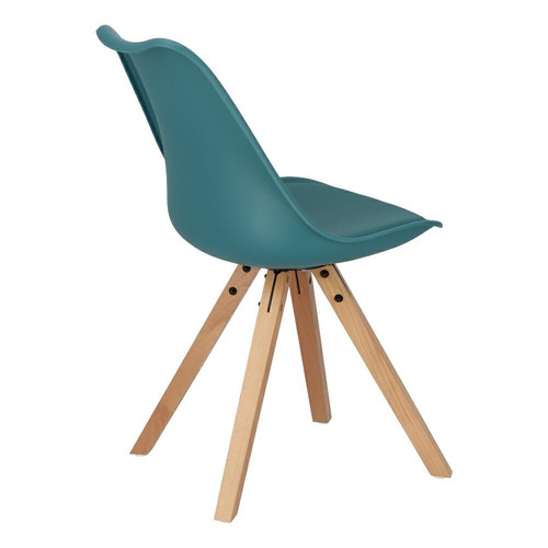 Dining Chair Norden Star Square, natural/sea