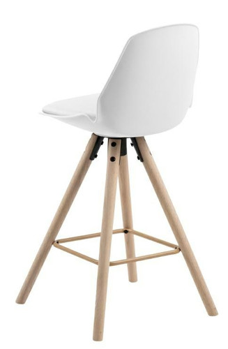 Bar Stool Oslo, high, white