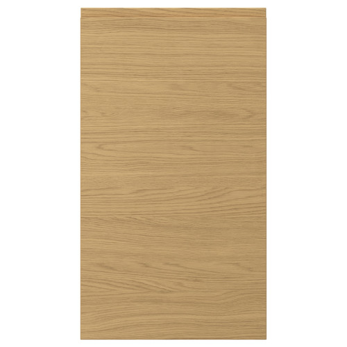 VOXTORP Front for dishwasher, oak effect, 45x80 cm