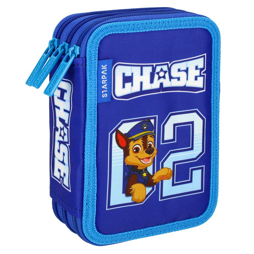 Pencil Case with 3 Zippers & School Accessories Paw Patrol