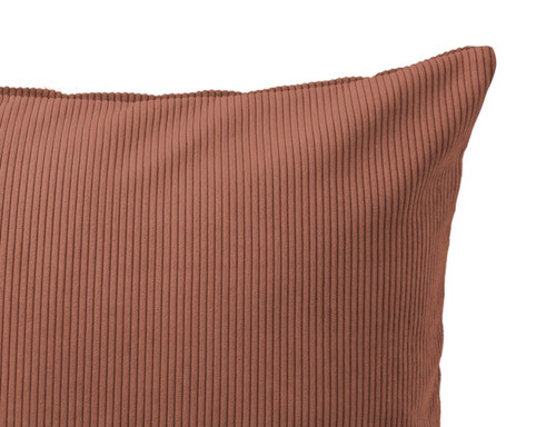 Cushion GoodHome Carrington 30 x 50 cm, brown