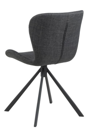 Swivel Chair Batilda-A1, dark grey