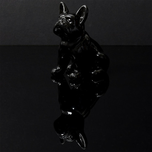 Decoration French Bulldog S, black