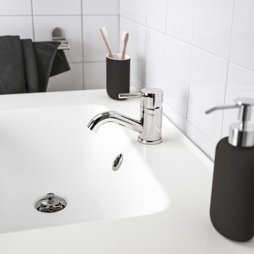 PILKÅN Wash-basin mixer tap, chrome-plated