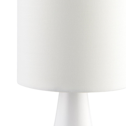 GoodHome Table Lamp Tertrez E14, white