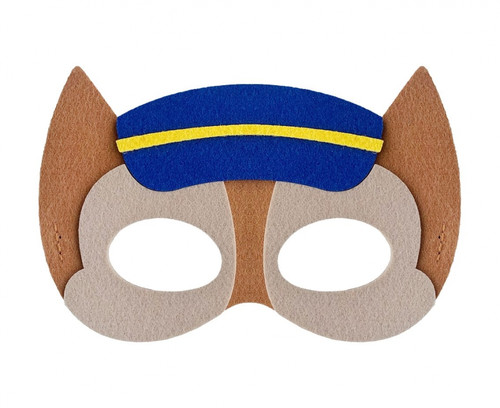 Felt Mask Paw Patrol Chase 1 18x12cm