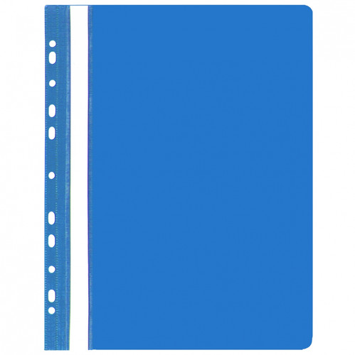 File Folder A4, blue, 10pcs