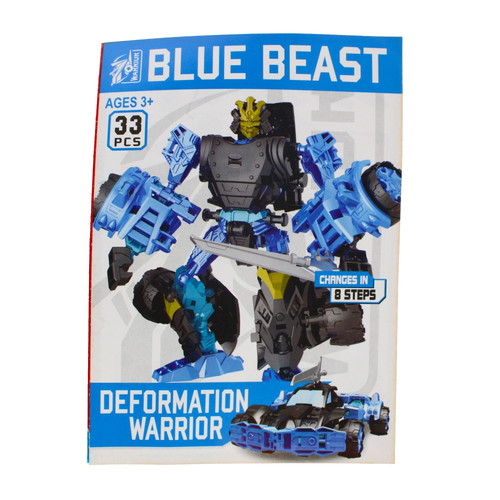 Construction Set Blue Beast 3+