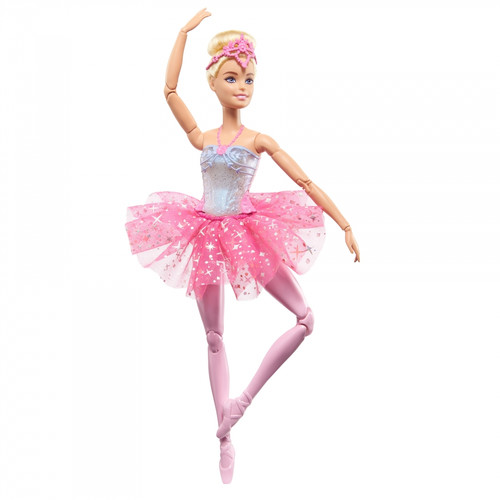 Barbie® Doll Blonde Ballerina Doll Magical Light-Up Feature HLC25 3+