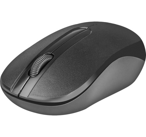 Defender Optical Wireless Mouse 1600 dpi Hit MM-49 5 RF, black