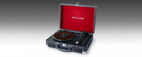 MUSE Turntable Stereo System Bluetooth, USB  MT-103 DB