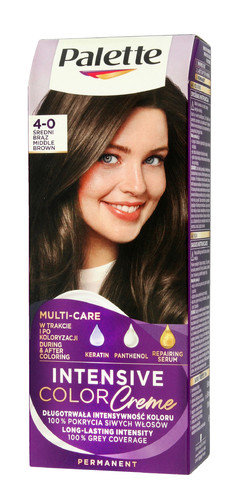 Palette Intensive Color Creme Coloring Cream Hair Dye N3-Medium Brown