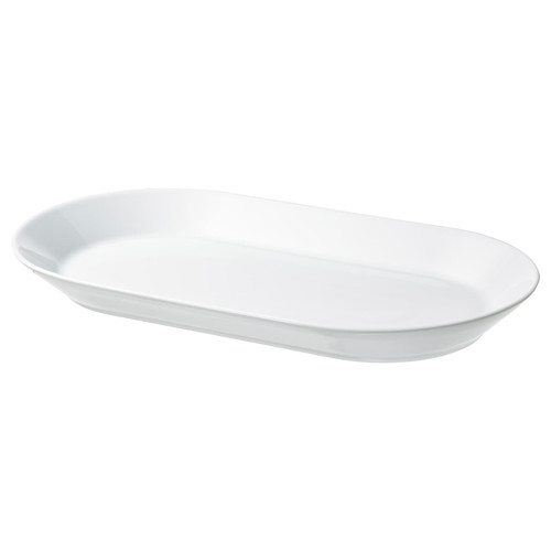 IKEA 365+ Serving plate, white, 38x22 cm