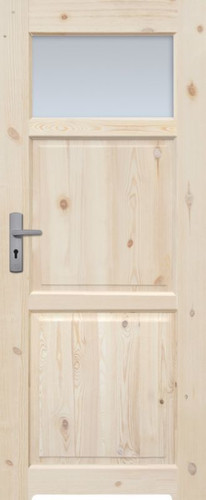 Radex Internal Door Lugano 80, right, solid pine