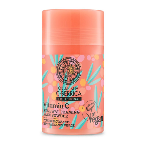 SIBERICA Oblepikha C-Berrica Professional  Renewal Foaming Face Powder Vitamin C Vegan 35g