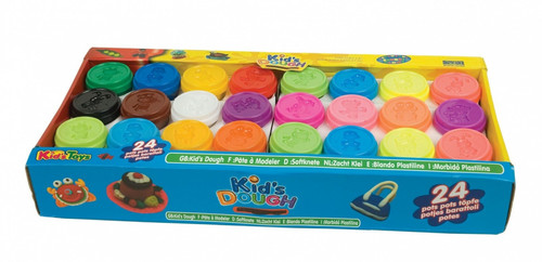 Kids' Dough Modelling Compound 24 Tubes 3+