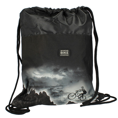 Drawstring Bag School Shoes/Clothes Bag Mountain Bike