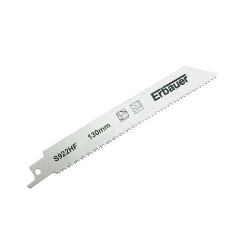 Erbauer Universal Fitting Reciprocating Saw Blade S922HF 150mm, 2-pack