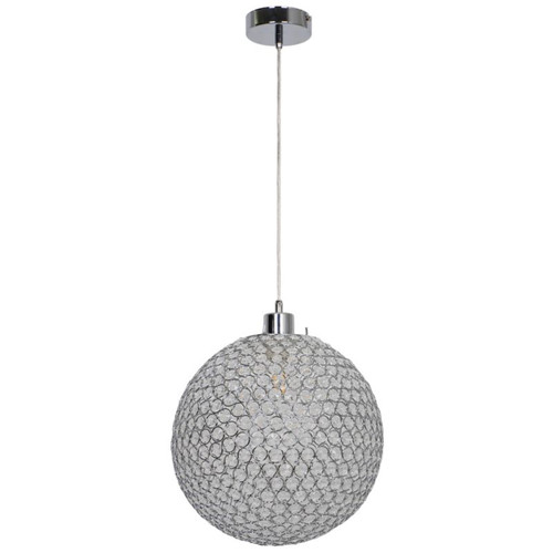 GoodHome Pendant Lamp Mantus E27, chrome