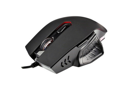 Rebeltec Gaming Set Wired Mouse & Mouse Pad RED DRAGON, black