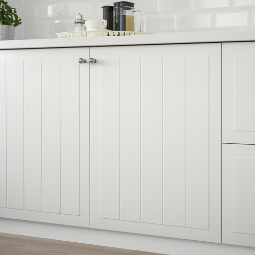 STENSUND Door, white, 40x100 cm