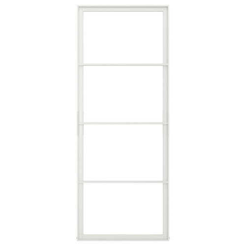 SKYTTA Sliding door frame, white, 77x196 cm