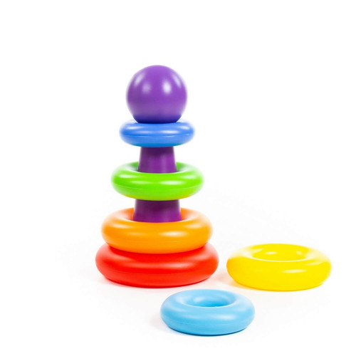 Pyramid Stacking Ring Educational Toy 12m+