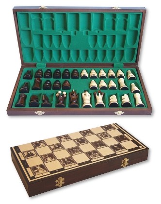 Filipek Chess Christmas Queens 44cm