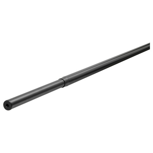 RÄCKA Curtain rod, black, 120-210 cm