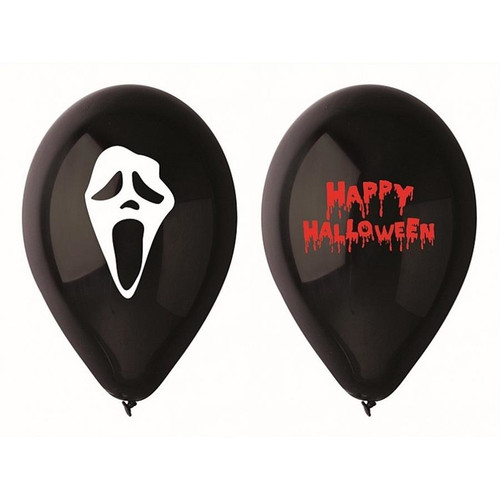 Premium Balloons Happy Halloween 12" 5pcs