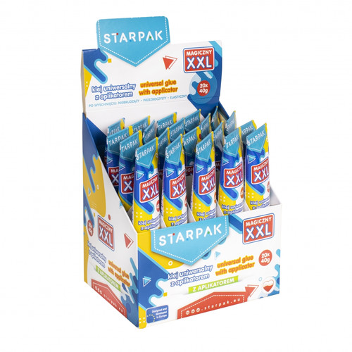 Starpak Universal Glue wtih Applicator Magic XXL 40g 20pcs