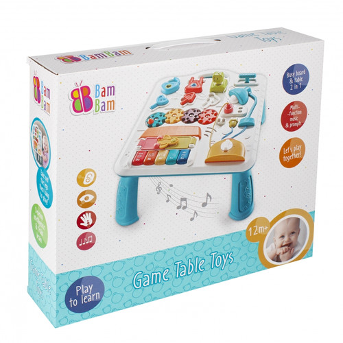 Bam Bam Musical Toy Game Table Toy 12m+