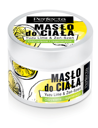 Perfecta Spa Body Butter Yuzu Lime & Ginseng - Nourishing & Regenerating 225g