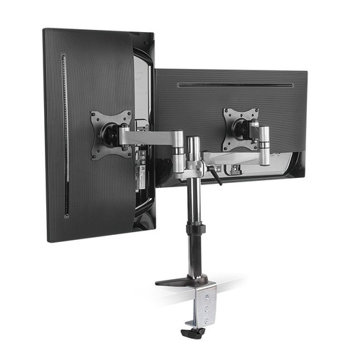 LogiLink Dual Monitor Mount 13-27", aluminium