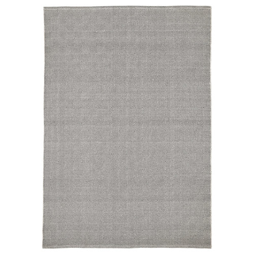 GÅNGVÄG Rug, flatwoven, grey, 170x240 cm