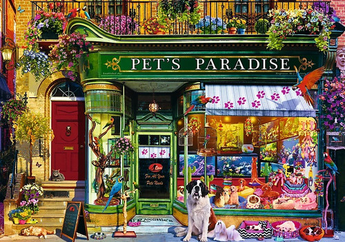 Trefl Jigsaw Puzzle Pet's Paradise 1000pcs