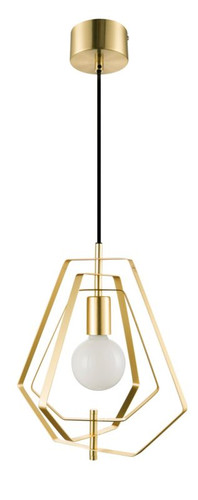 GoodHome Pendant Lamp Nedoki E27 35cm, brass