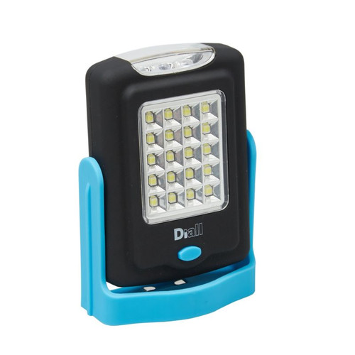 Diall Work Lamp 20 LED 150lm 3 AAA