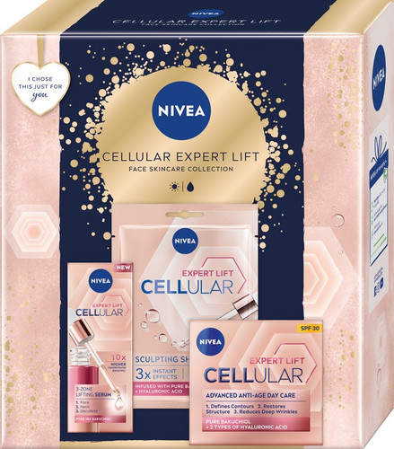 NIVEA Cellular Expert Lift Face Skincare Collection Gift Set